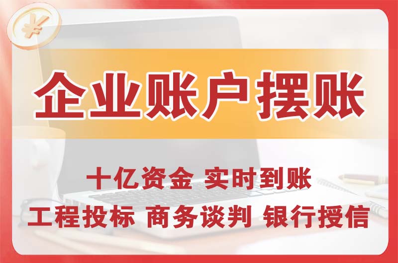 丰都企业账户摆账