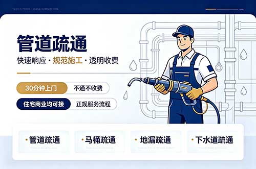 丰都管道疏通