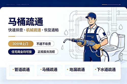 丰都马桶疏通