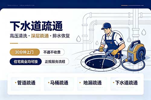 丰都下水道疏通