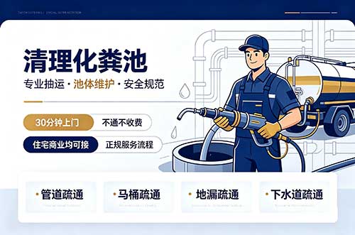 丰都清理化粪池